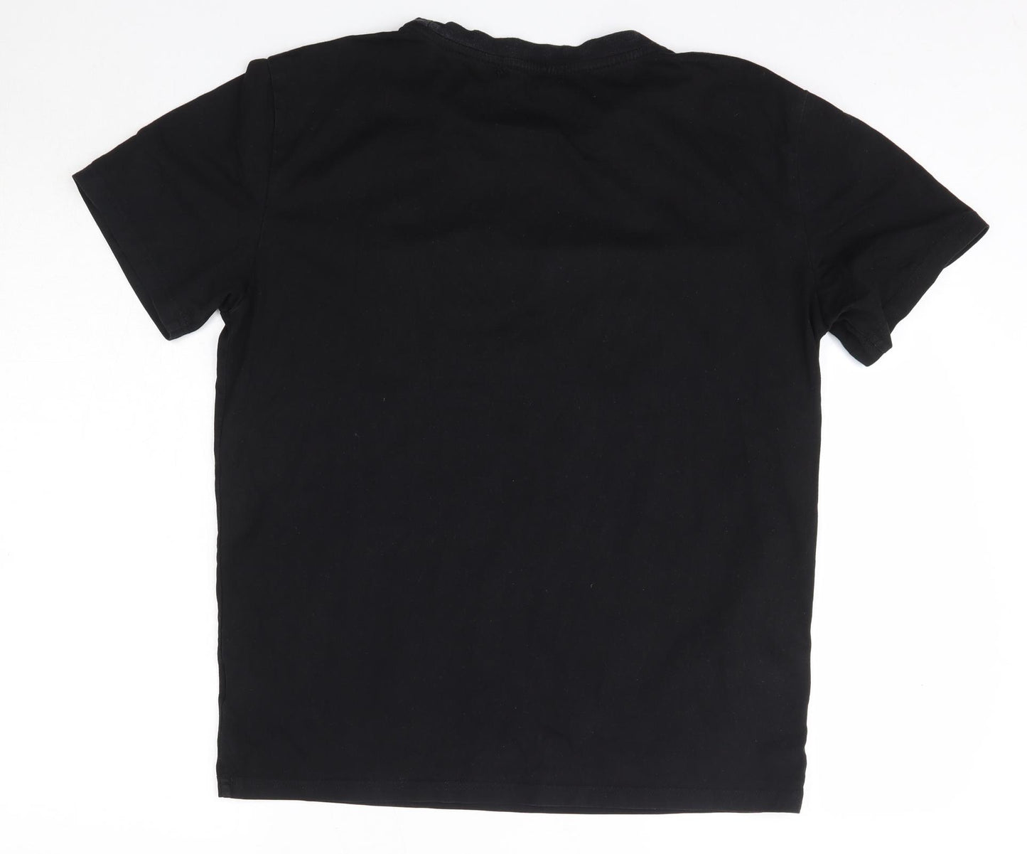 Maniere De Voir Mens Black  Cotton  T-Shirt Size S Round Neck  - Dream But Do Not Sleep
