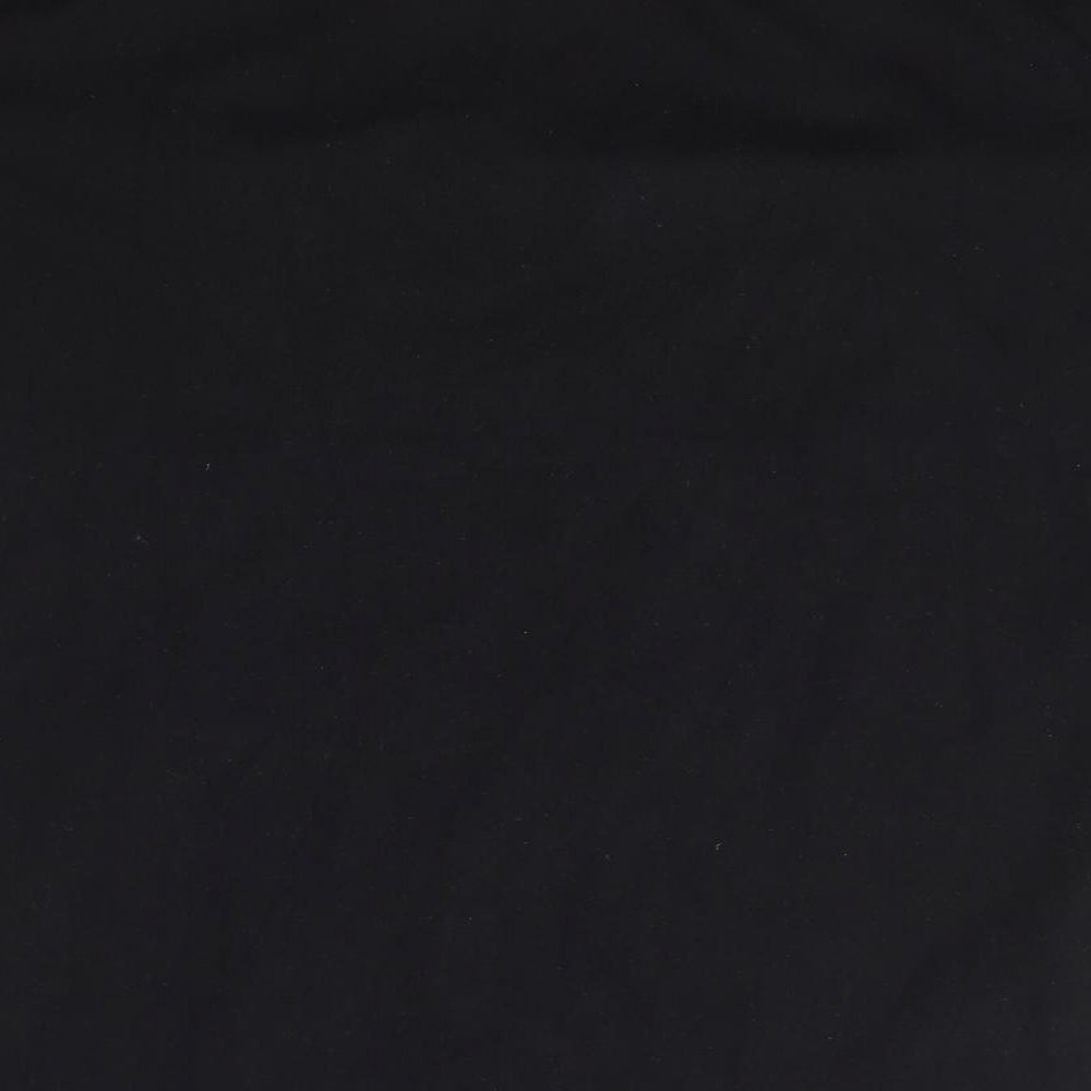 Maniere De Voir Mens Black  Cotton  T-Shirt Size S Round Neck  - Dream But Do Not Sleep