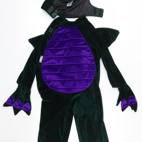 M&S Boys Multicoloured   Overcoat Snowsuit Size 2-3 Years   - Dragon Fancy Dress Costume