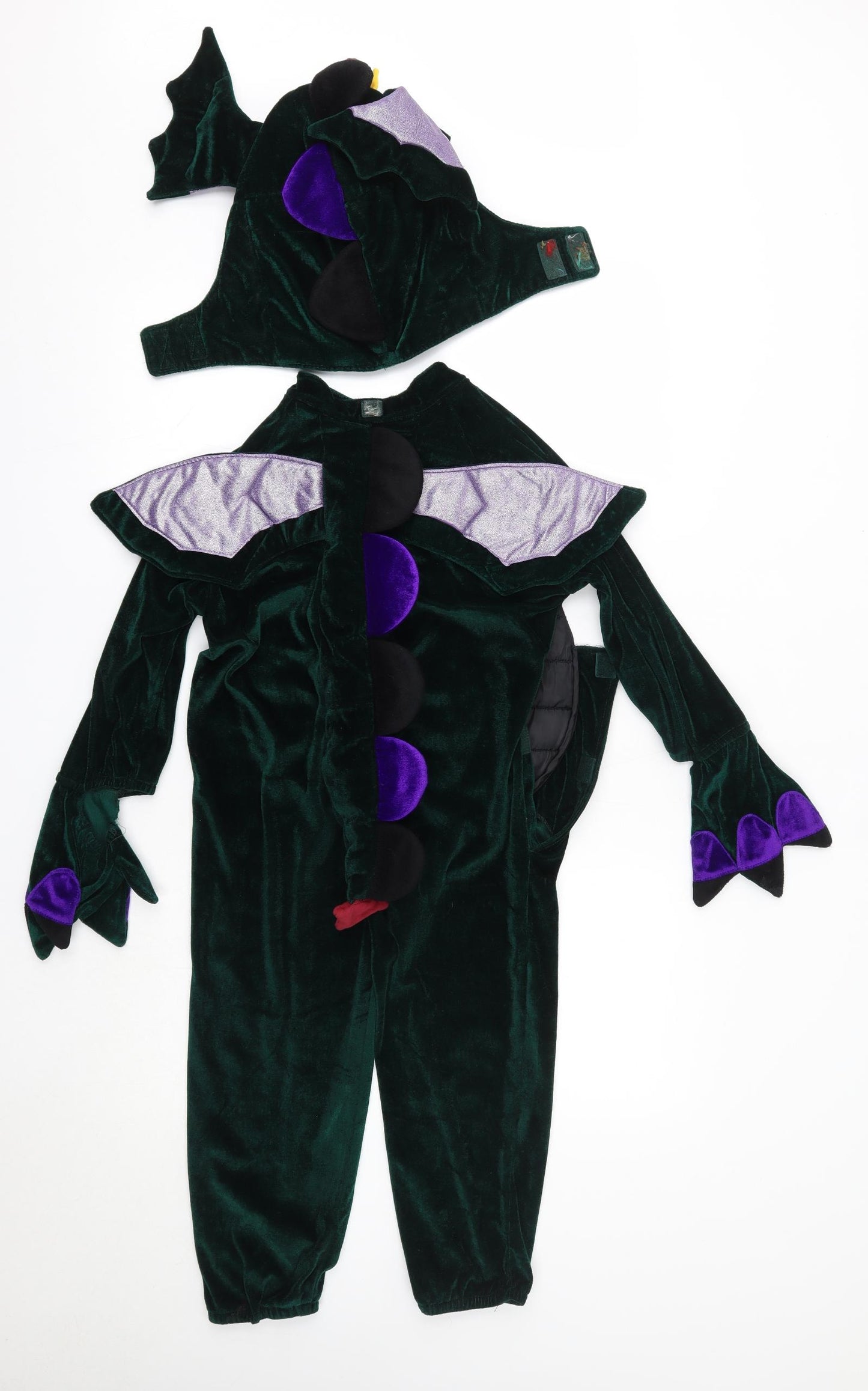 M&S Boys Multicoloured   Overcoat Snowsuit Size 2-3 Years   - Dragon Fancy Dress Costume