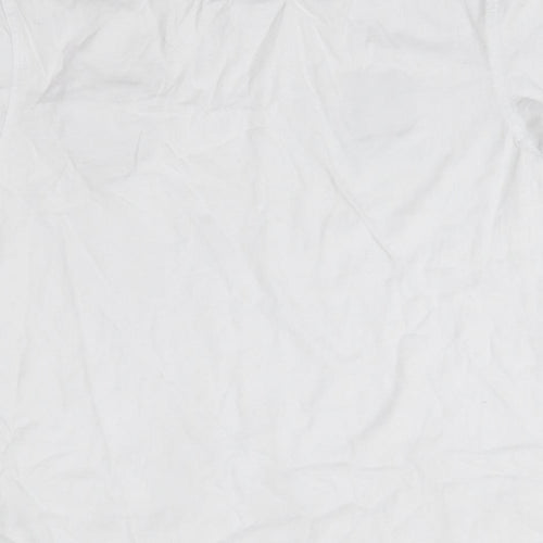 UEFA Euro 2020 Boys White  100% Cotton Basic T-Shirt Size 11-12 Years Round Neck