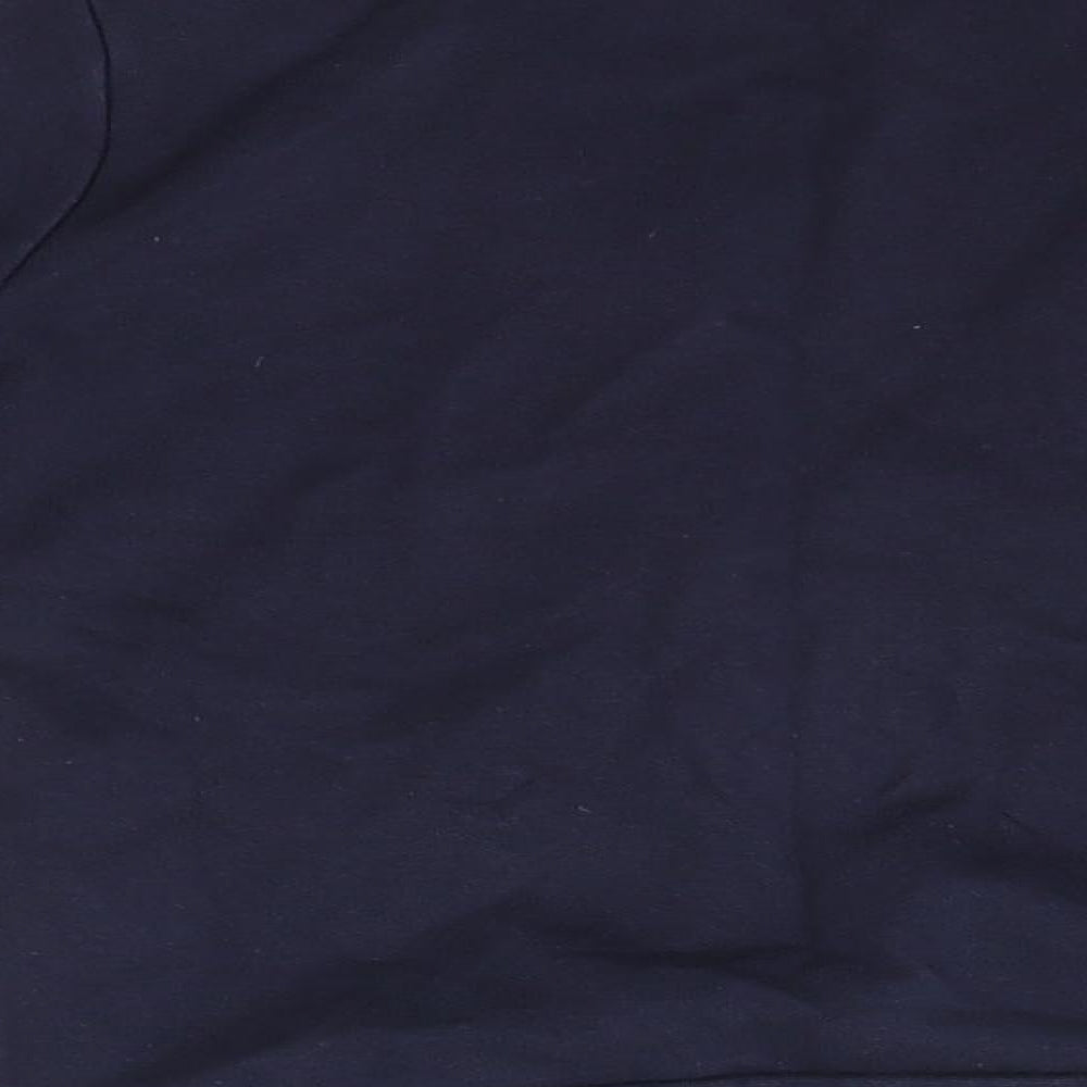 George Girls Blue V-Neck  Cotton Cardigan Jumper Size 6-7 Years
