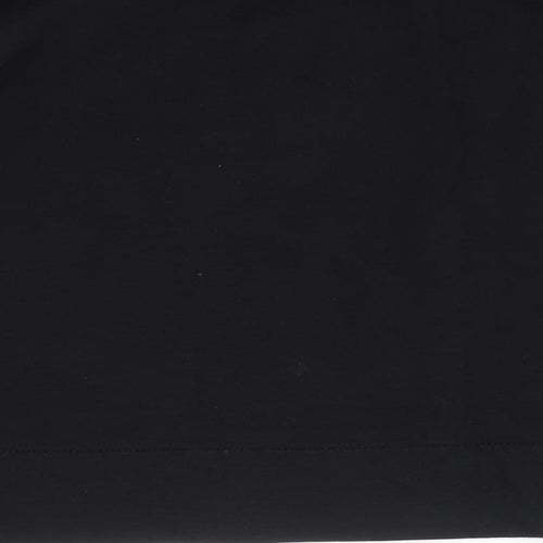 H&M Womens Black Round Neck  100% Cotton Pullover Jumper Size S