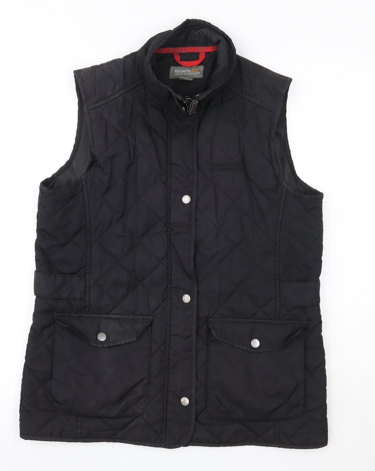 Regatta Womens Black   Gilet Coat Size 12
