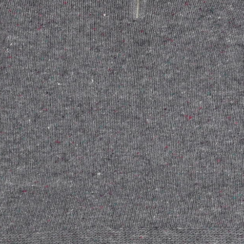 F&F Womens Grey Round Neck  Acrylic Pullover Jumper Size 12