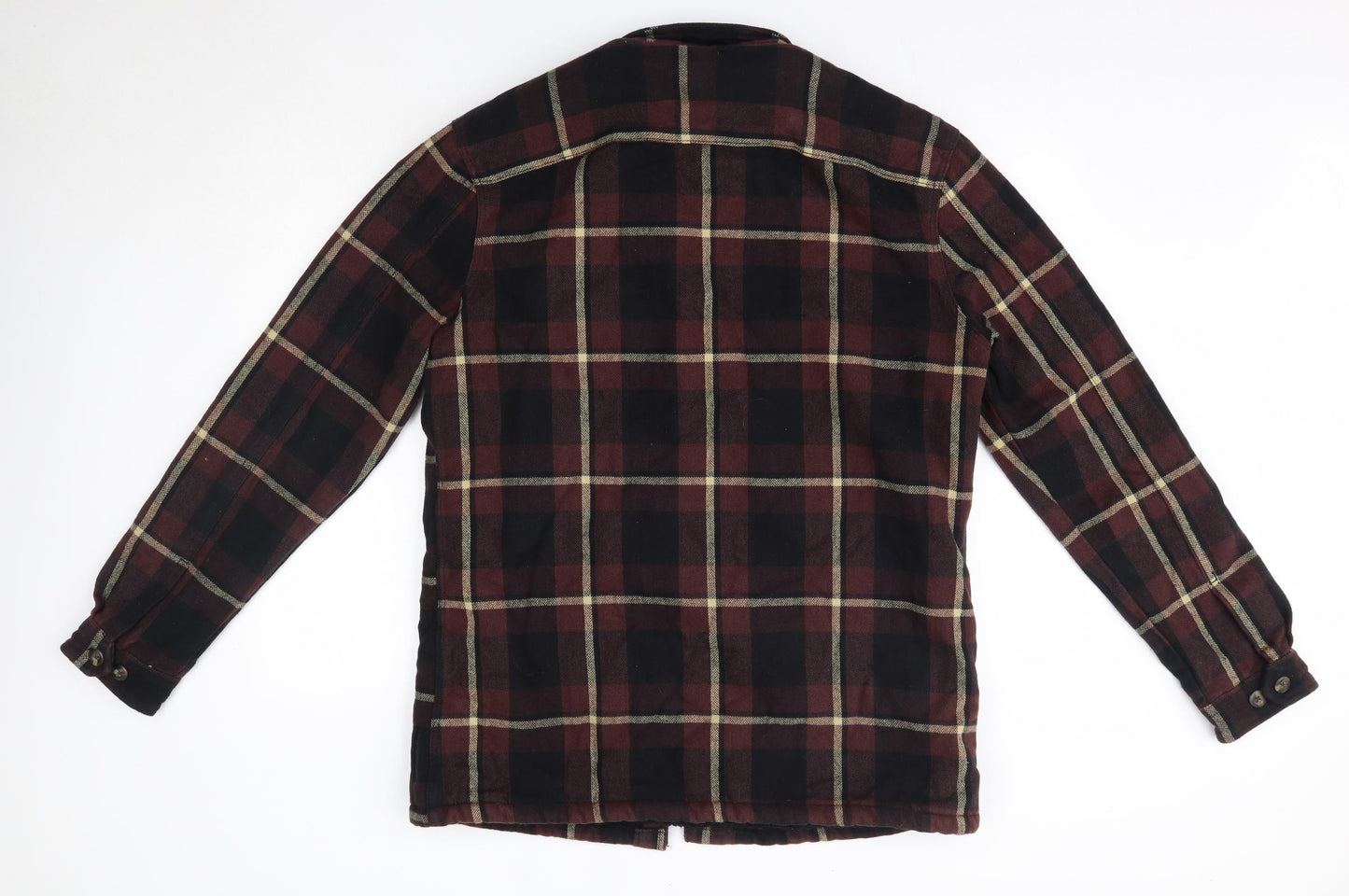 NEXT Mens Brown Check  Jacket Coat Size L