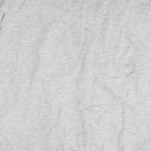NEXT Mens Grey V-Neck  Cotton Pullover Jumper Size M