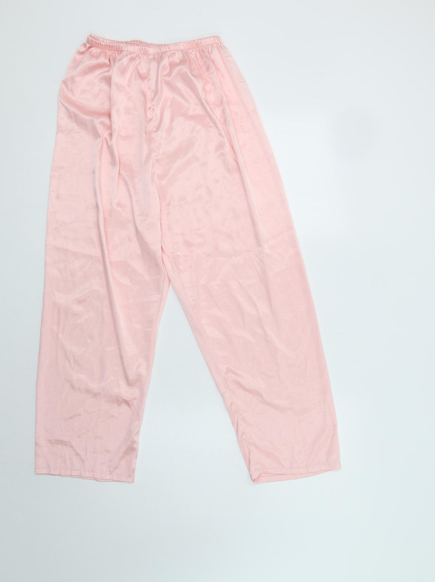 Rolise Womens Pink  Polyester  Pyjama Pants Size L