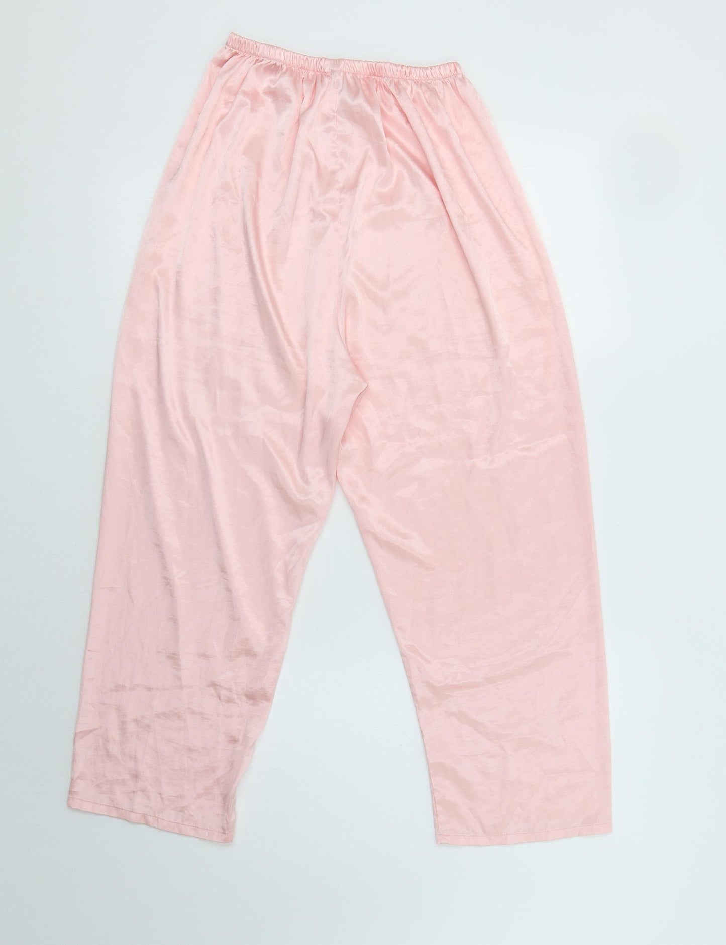 Rolise Womens Pink  Polyester  Pyjama Pants Size L