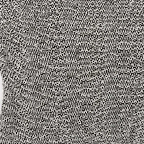 George Womens Grey Round Neck  Cotton Pullover Jumper Size 12
