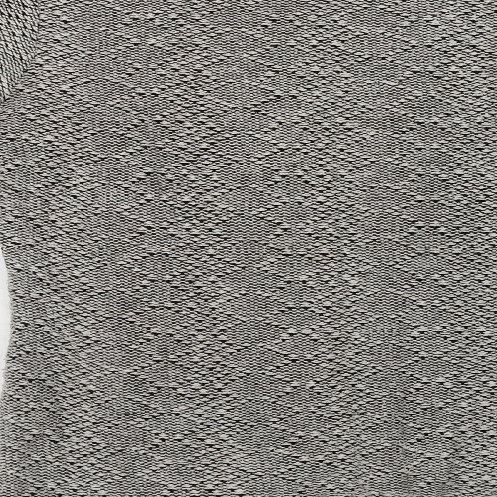 George Womens Grey Round Neck  Cotton Pullover Jumper Size 12