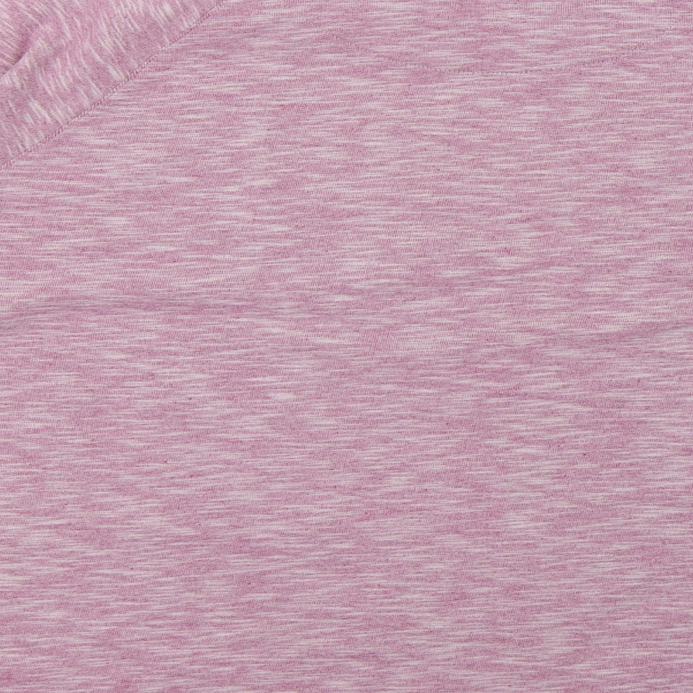 M&S Womens Pink  Cotton Pullover Sweatshirt Size 22