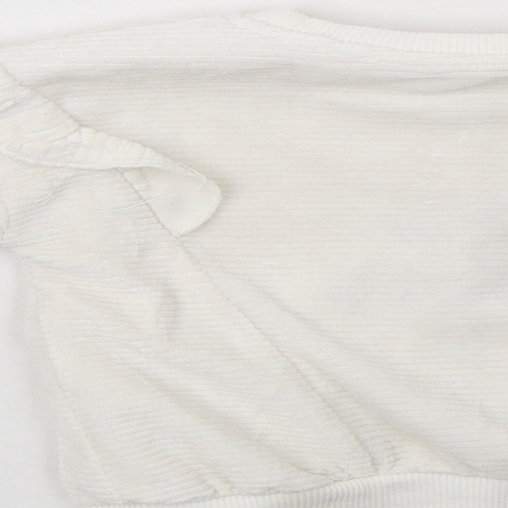 Primark Baby White  Polyester Pullover Jumper Size 18-24 Months
