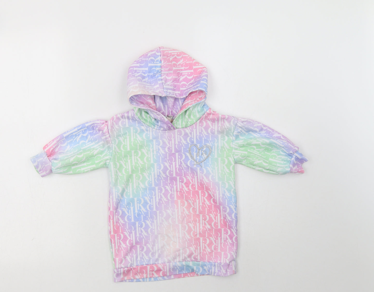 River Island Baby Multicoloured Batik Polyester Pullover Jumper Size 9-12 Months