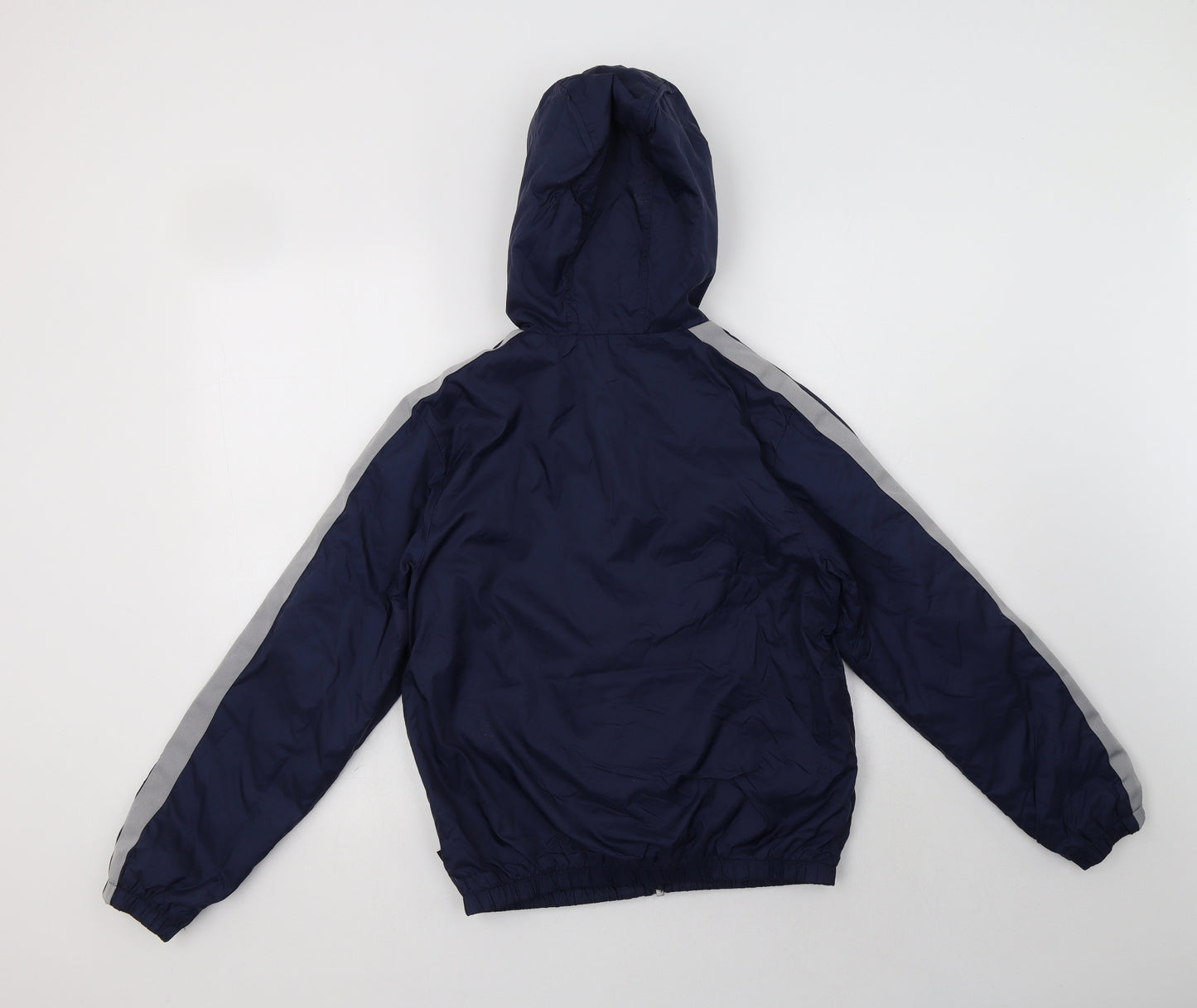 United Colors of Benetton Boys Blue   Windbreaker Jacket Size 11-12 Years  Zip