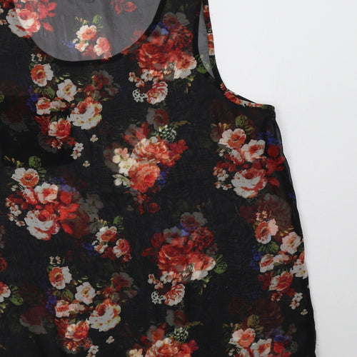 New  Womens   Polyester Basic Blouse Size 14 Scoop Neck