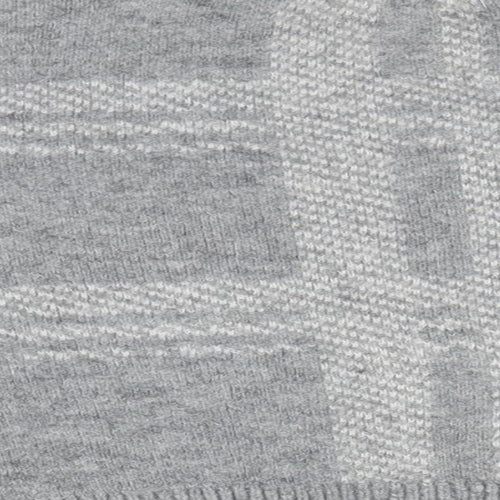 Primark Girls Grey High Neck  Acrylic Pullover Jumper Size 7-8 Years