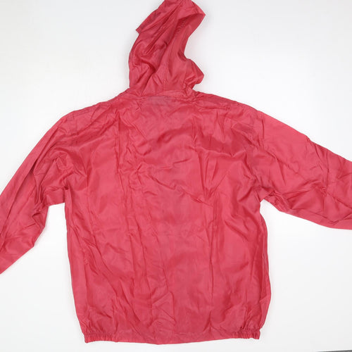 Isle Womens Pink   Rain Coat Coat Size M