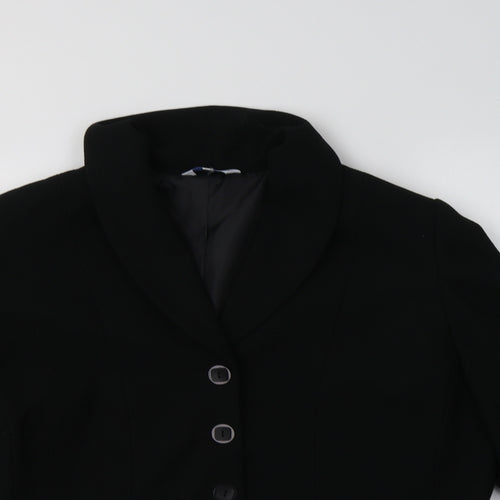 Penny Plain Womens Black   Jacket Blazer Size 18  Button