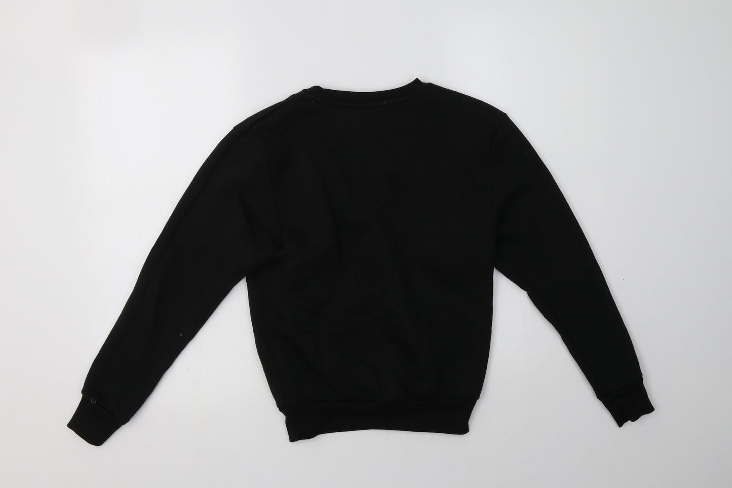 Slazenger Boys Black  Polyester Pullover Sweatshirt Size 7-8 Years