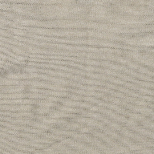 Pull & Womens Beige V-Neck  Viscose Pullover Jumper Size XS