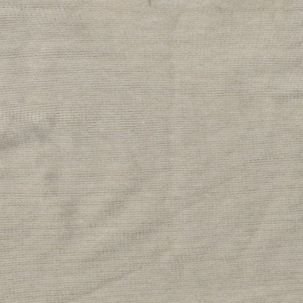 Pull & Womens Beige V-Neck  Viscose Pullover Jumper Size XS