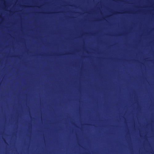 Dorothy Perkins Womens Blue  Viscose A-Line  Size M  V-Neck Pullover - Beach dress  Lace trim Elastic Cuffs