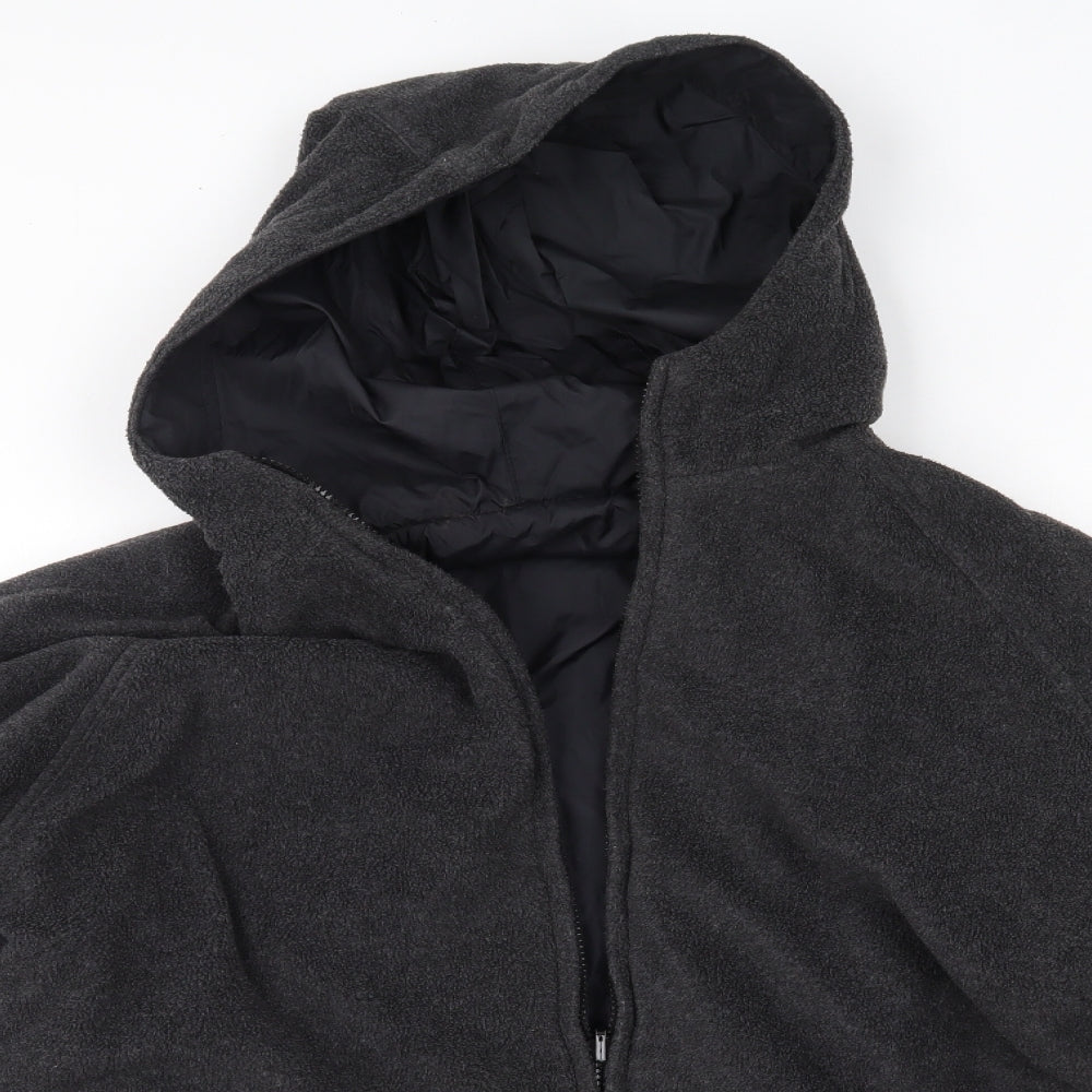 Primark Womens Grey   Jacket Coat Size 12