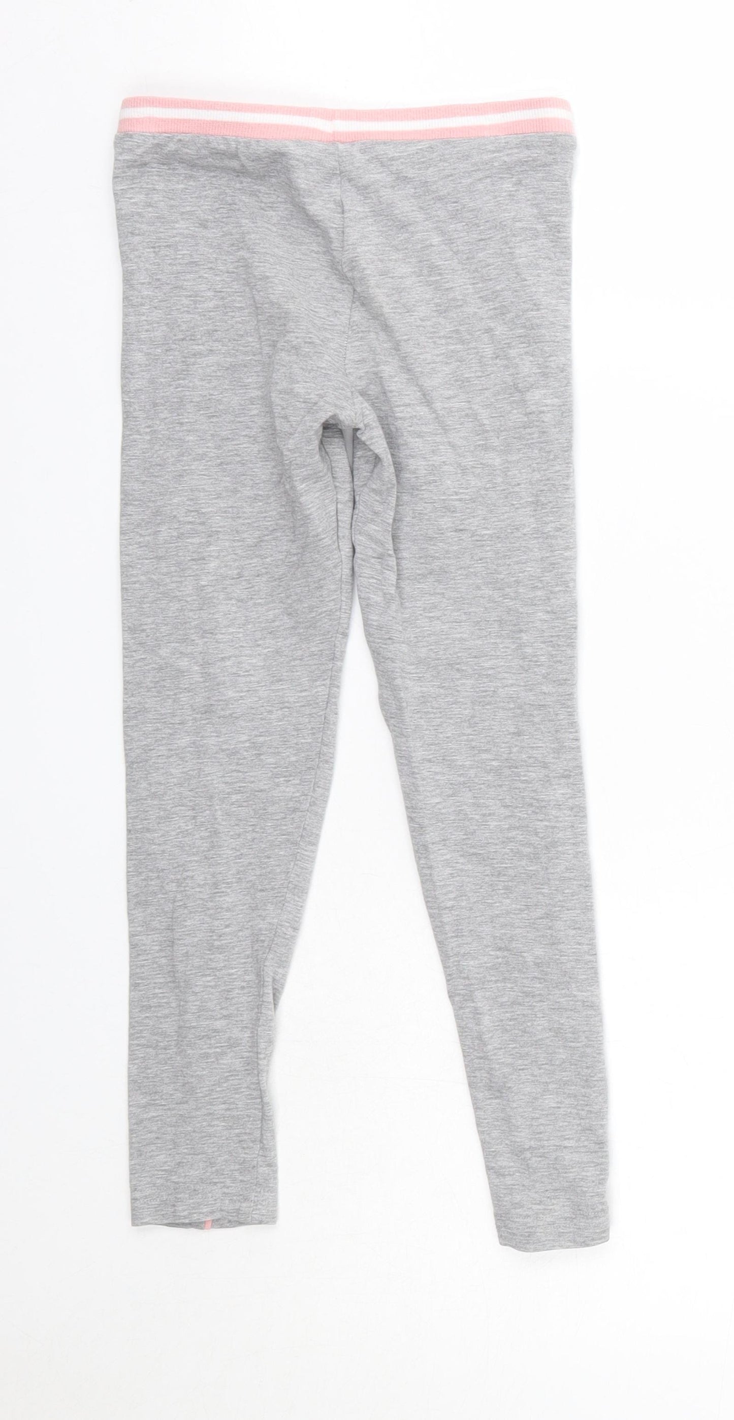 Primark Girls Grey  Cotton Jegging Trousers Size 6-7 Years  Regular