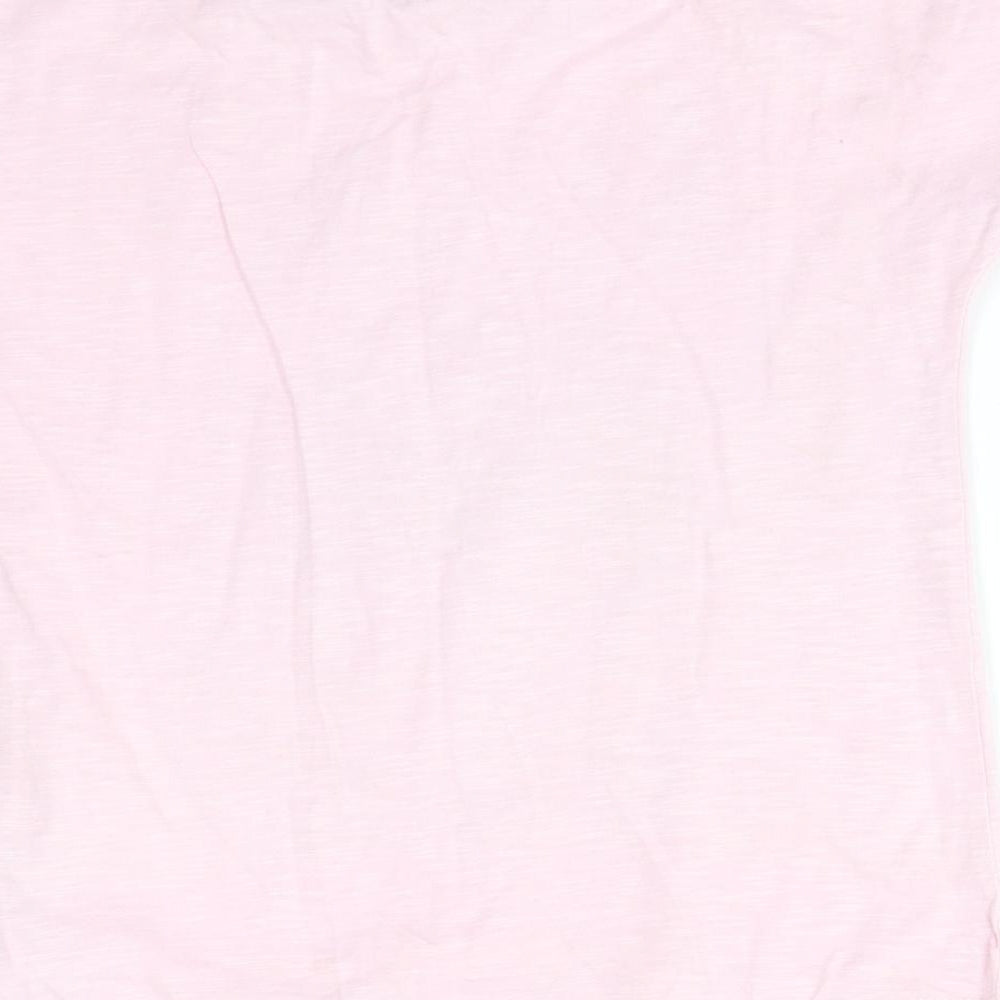 Young Dimensions Girls Pink  100% Cotton Basic T-Shirt Size 7-8 Years Round Neck  - Batman