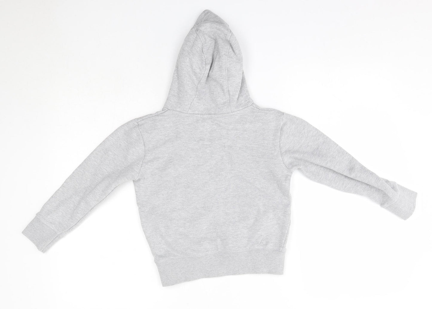 SoulCal&Co Boys Grey  Cotton Pullover Hoodie Size 7-8 Years