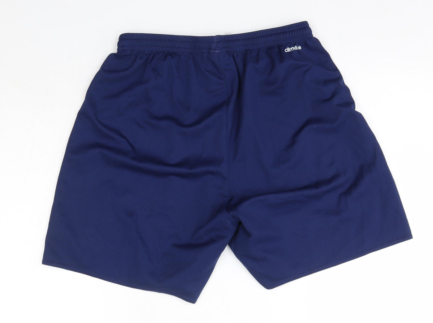 adidas Mens Blue  Polyester Sweat Shorts Size M  Regular