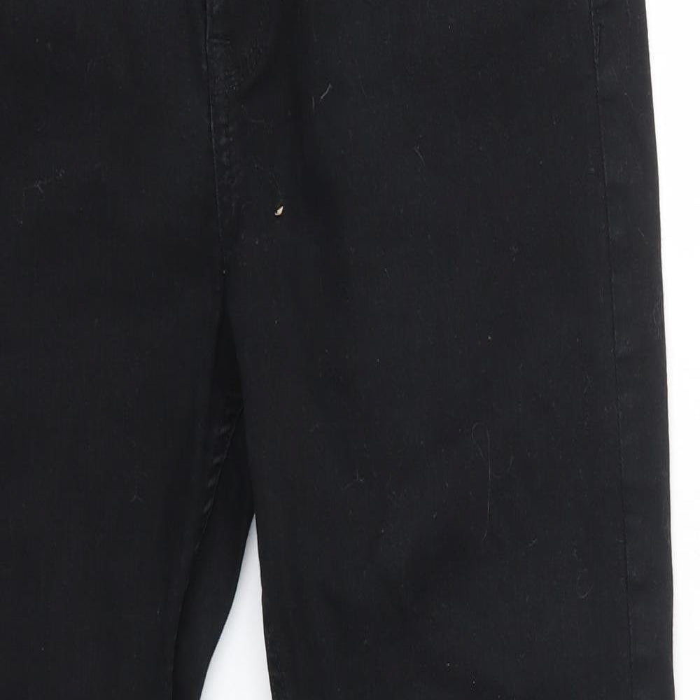 New Look Mens Black  Cotton Skinny Jeans Size 34 in L30 in Regular