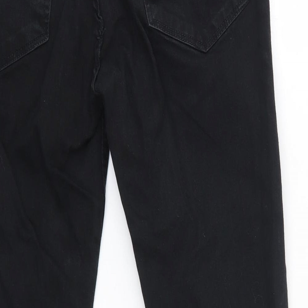New Look Mens Black  Cotton Skinny Jeans Size 34 in L30 in Regular