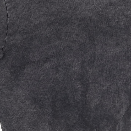 ASOS Mens Grey Round Neck  Cotton Full Zip Jumper Size M