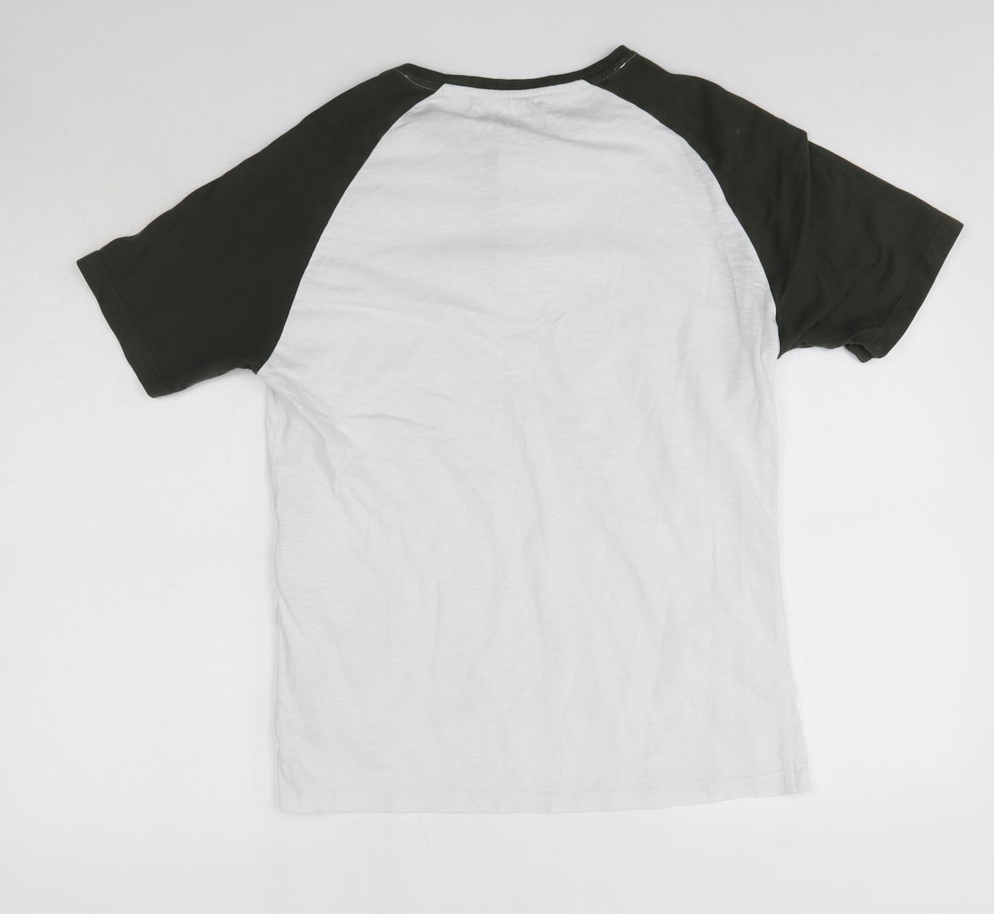 Matalan Mens Multicoloured  Cotton  T-Shirt Size S Round Neck