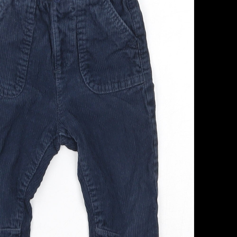 TU Baby Blue  100% Cotton Jogger Trousers Size 18-24 Months