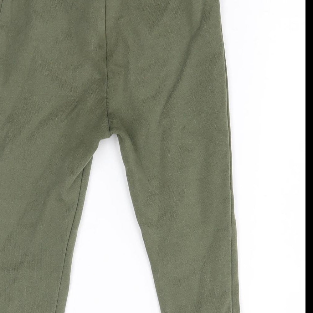 Primark Baby Green  Cotton Jogger Trousers Size 18-24 Months