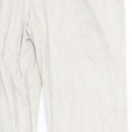 Mason Mens Ivory  Cotton Trousers  Size 34 in L28 in Regular