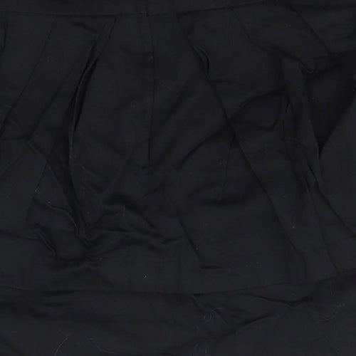 New Look Womens Black  Cotton Straight & Pencil Skirt Size 8