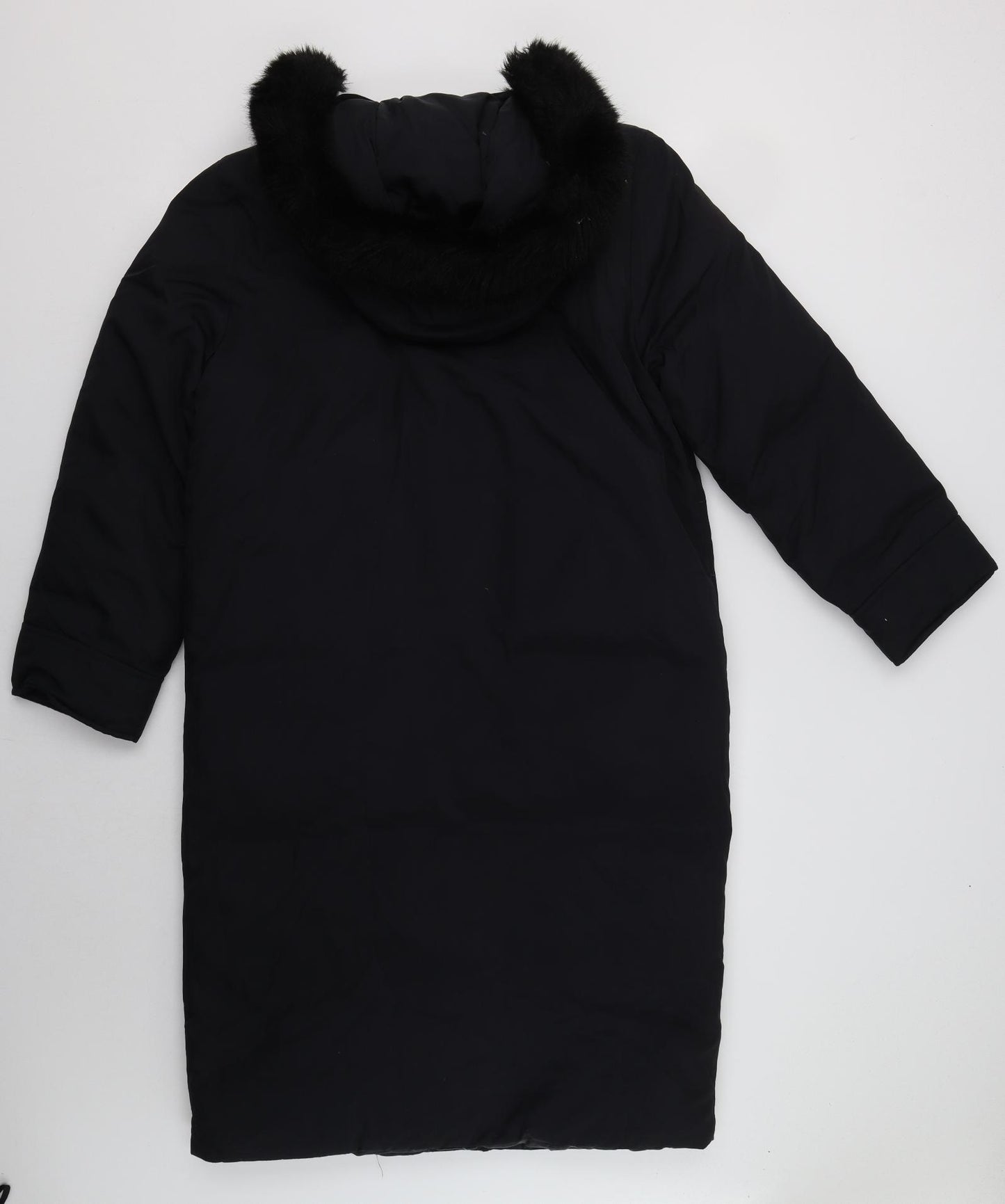 Lauren Ralph Lauren Womens Black   Parka Coat Size M  Zip