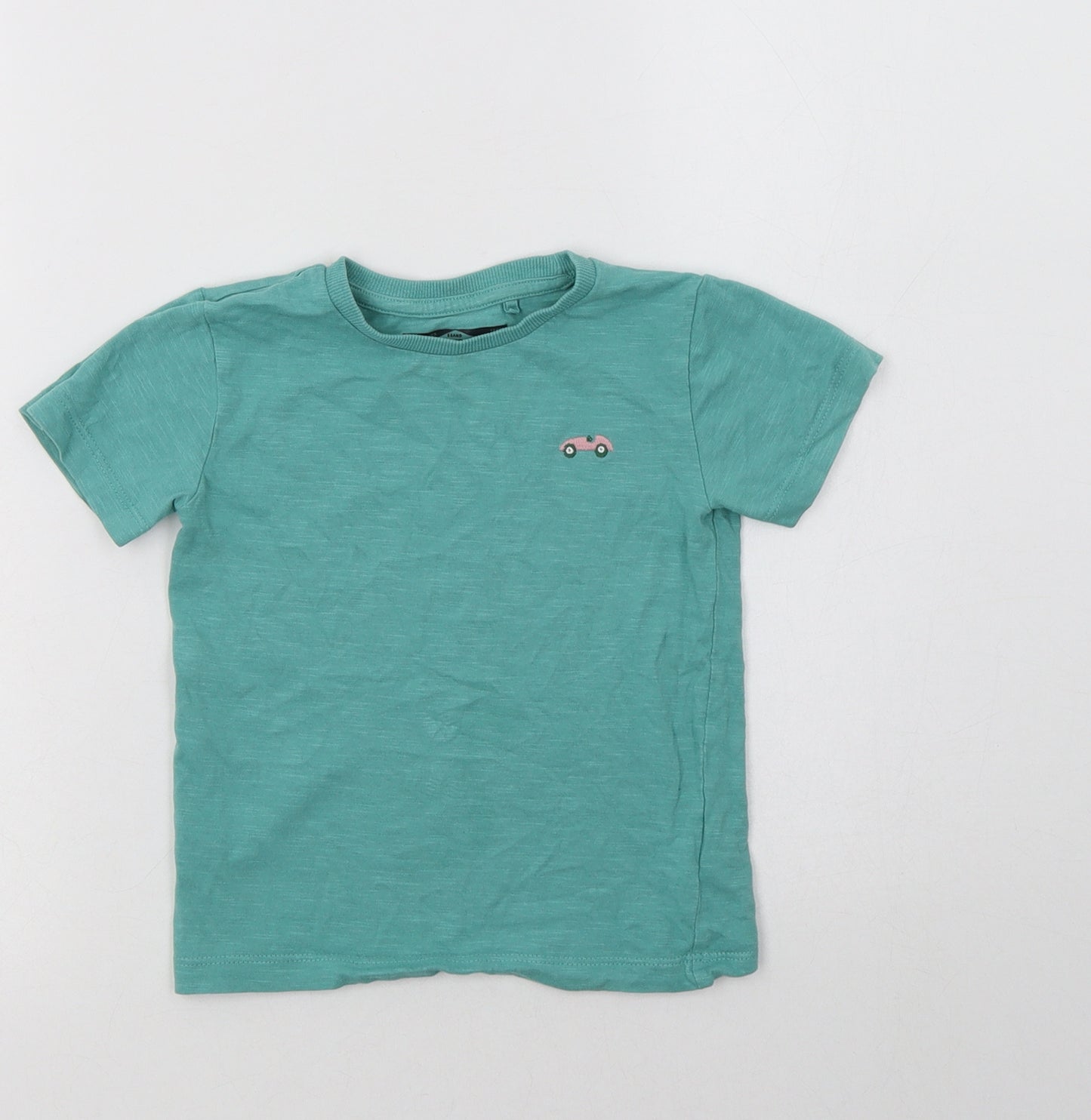 NEXT Baby Green  Cotton Basic Polo Size 18-24 Months Crew Neck
