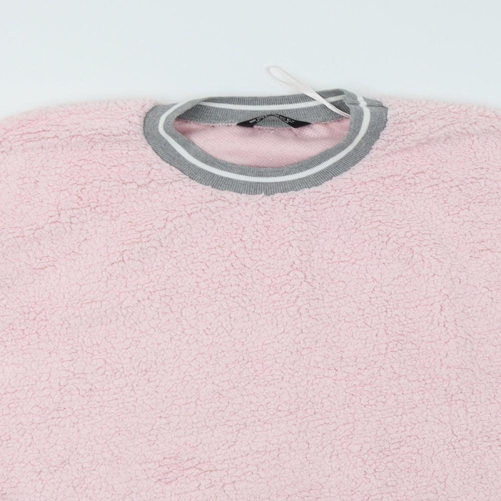 Select Womens Pink  Polyester Top Lounge Set Size 14