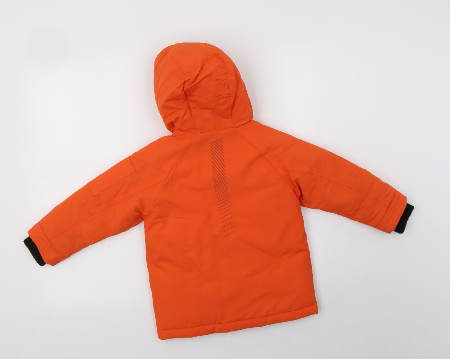 NEXT Boys Orange   Puffer Jacket Jacket Size 3 Years  Zip
