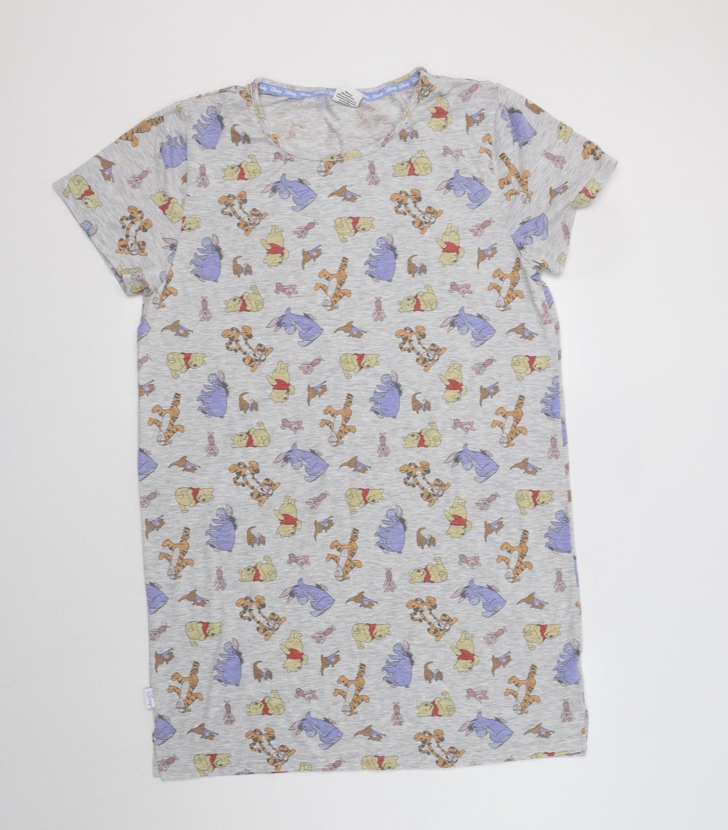 TU Womens Grey Geometric Polyester Chemise Dress Size 16   - Winnie The Pooh
