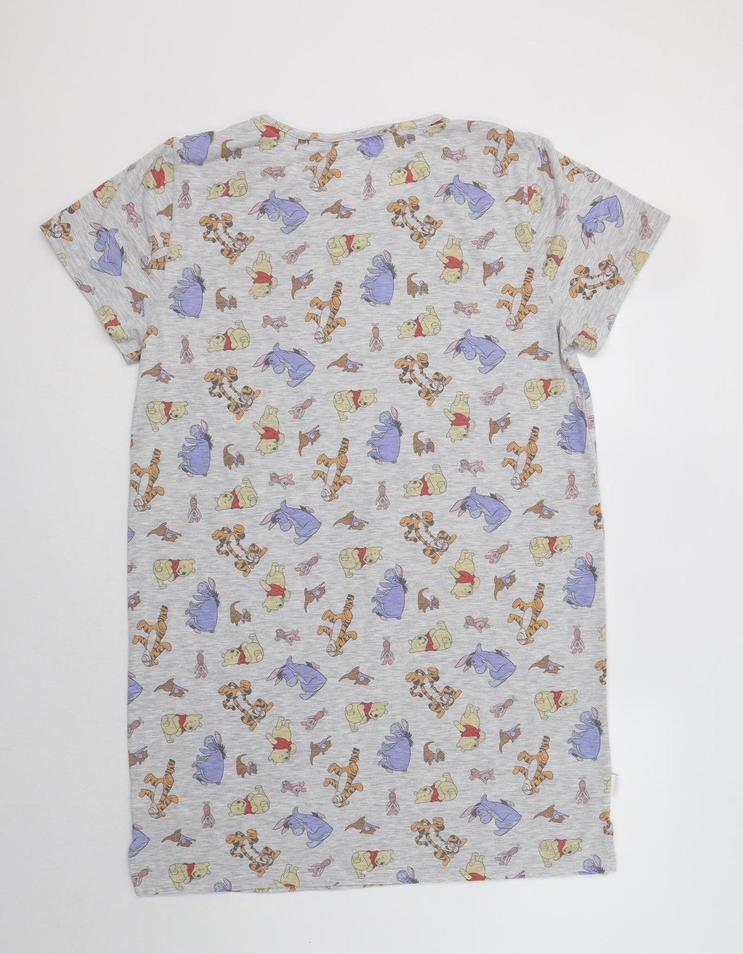 TU Womens Grey Geometric Polyester Chemise Dress Size 16   - Winnie The Pooh