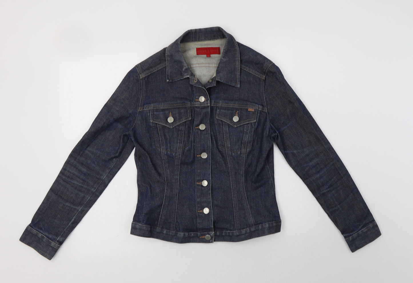 FCUK Womens Blue   Jacket  Size L  Button
