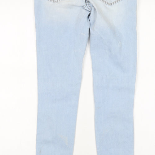 Fashionnova Womens Blue  Cotton Skinny Jeans Size 24 in L30 in Regular