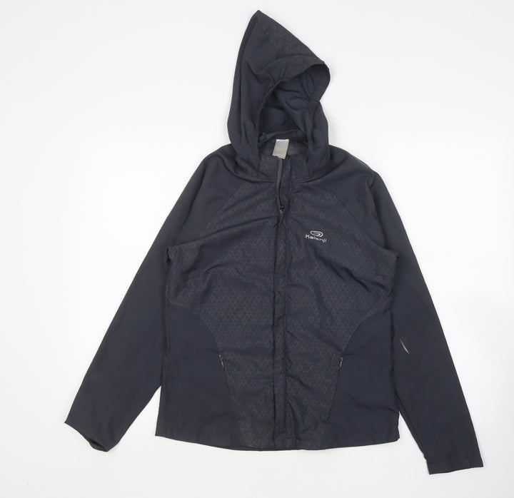 Kaleji Womens Grey   Windbreaker Jacket Size 6