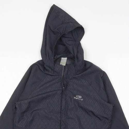 Kaleji Womens Grey   Windbreaker Jacket Size 6